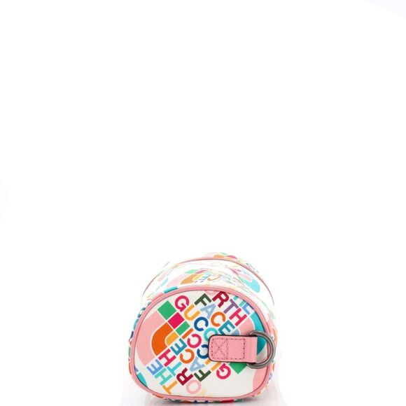 Gucci x The North Face Barrel Shoulder Bag Printed Nylon Pink, Print - Picture 4 of 8